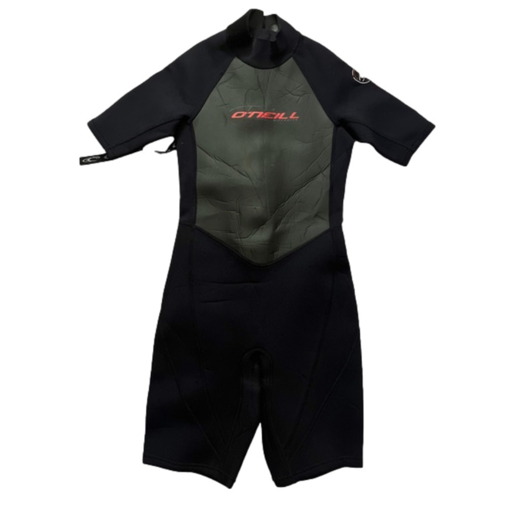O'Neill Hammer 2:1 Junior Youth Black Shorty Spring Surf Wetsuit Size 14